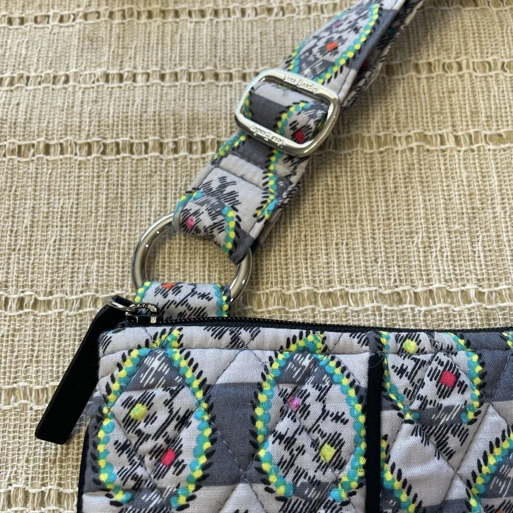 Vera Bradley Crossbody Multi Color Purse /Cross Body Bag With Matching Wallet